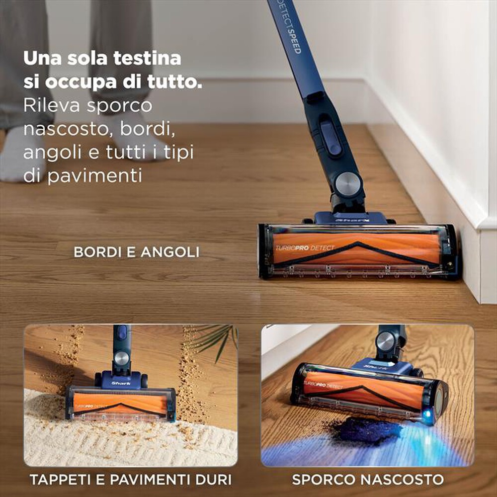 Immagine del prodotto SHARK - POWERDETECT SPEED PET PRO CLEAN & EMPTY -IA3241EUT-Blu