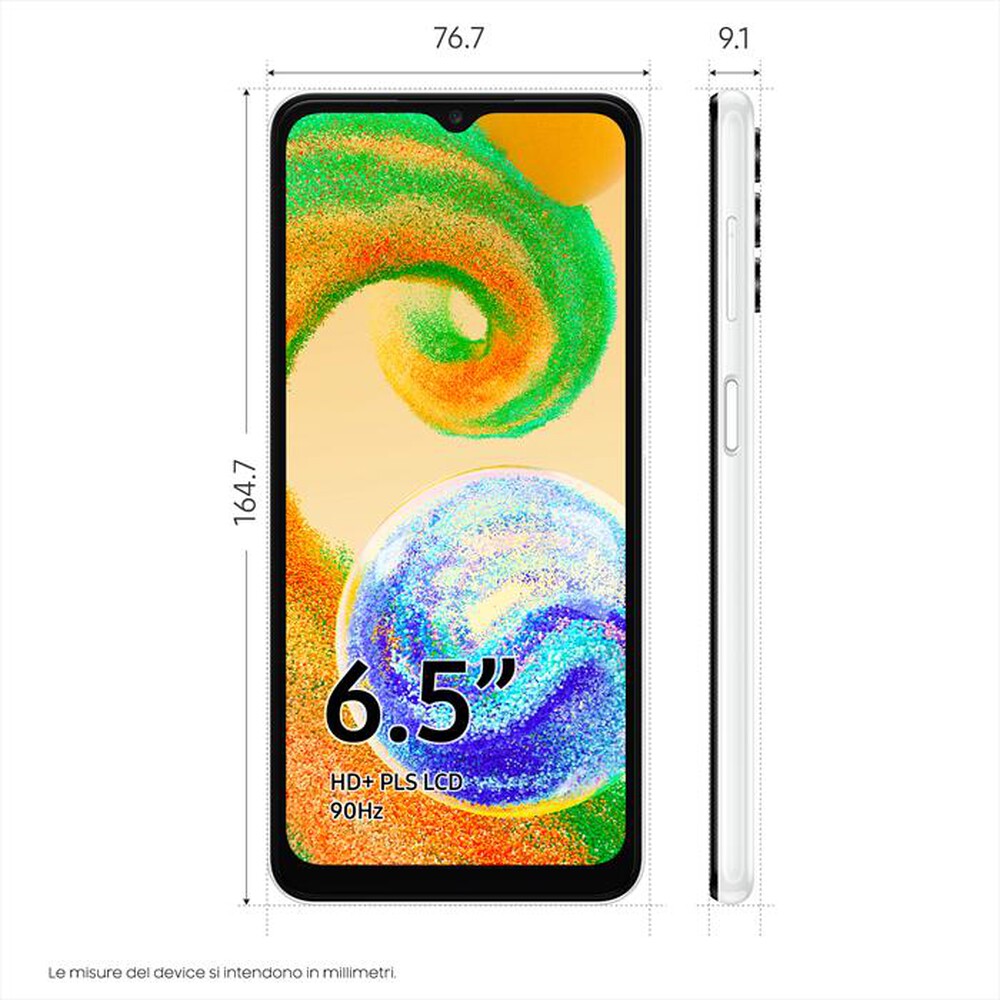 "SAMSUNG - GALAXY A04S-White"