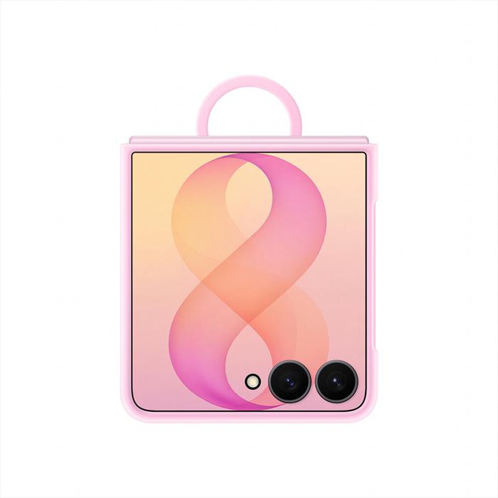 Immagine del prodotto SAMSUNG - Custodia Silicone Ring Magnet per Galaxy Z Flip8-Pink
