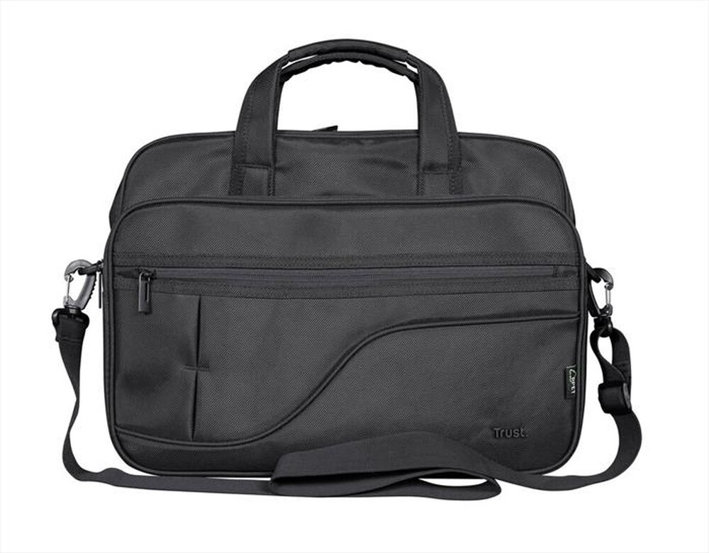 "TRUST - SYDNEY RECYCLED LAPTOP BAG 16?-Black"