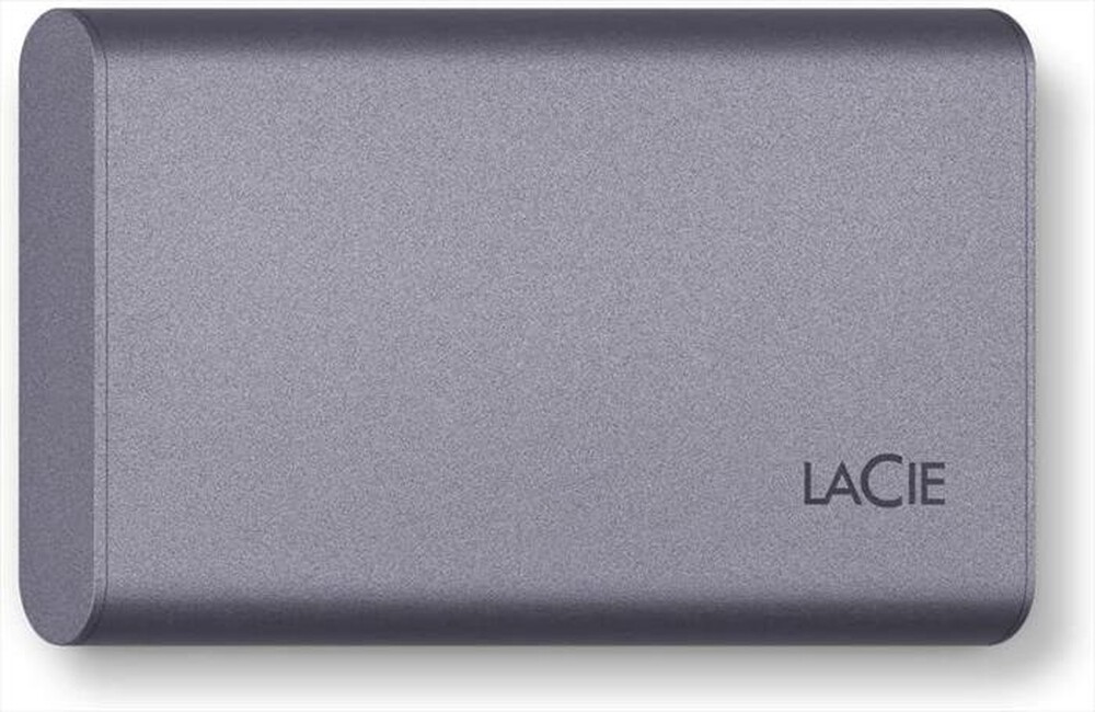 "LACIE - Hard disk esterno 2TB LACIE MOBILE SSD SECURE-Grigio"