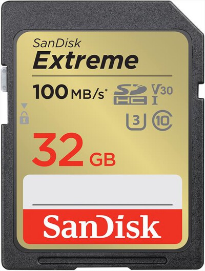 SANDISK - SD EXTREME V30 U3 32GB