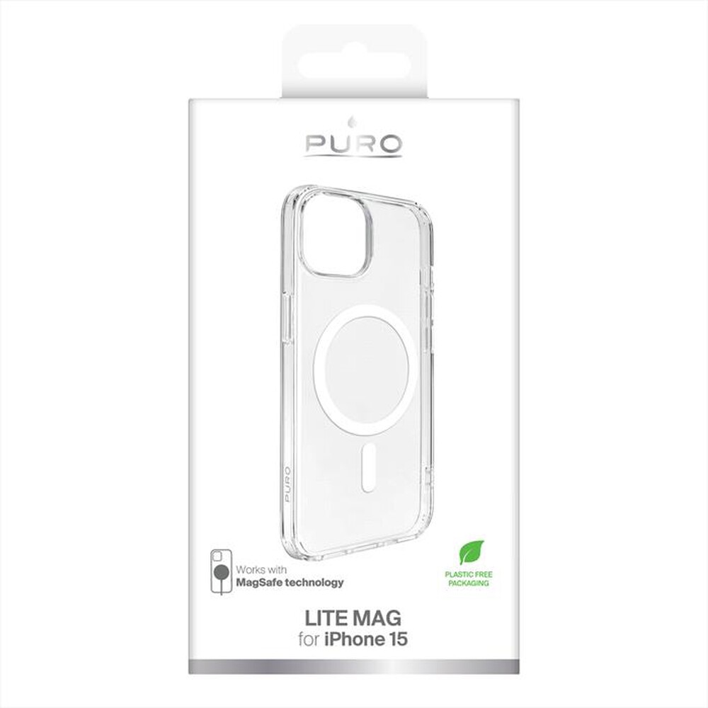 Immagine del prodotto PURO - Cover PUIPC1561LITEMAGTR per iPhone 15-Trasparente