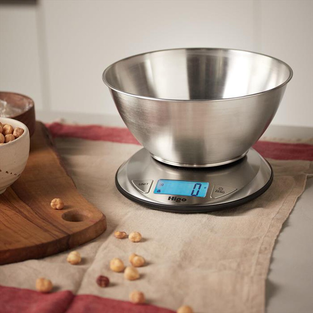 Immagine del prodotto HIGO - Bilancia digitale da cucina con ciotola BC-46