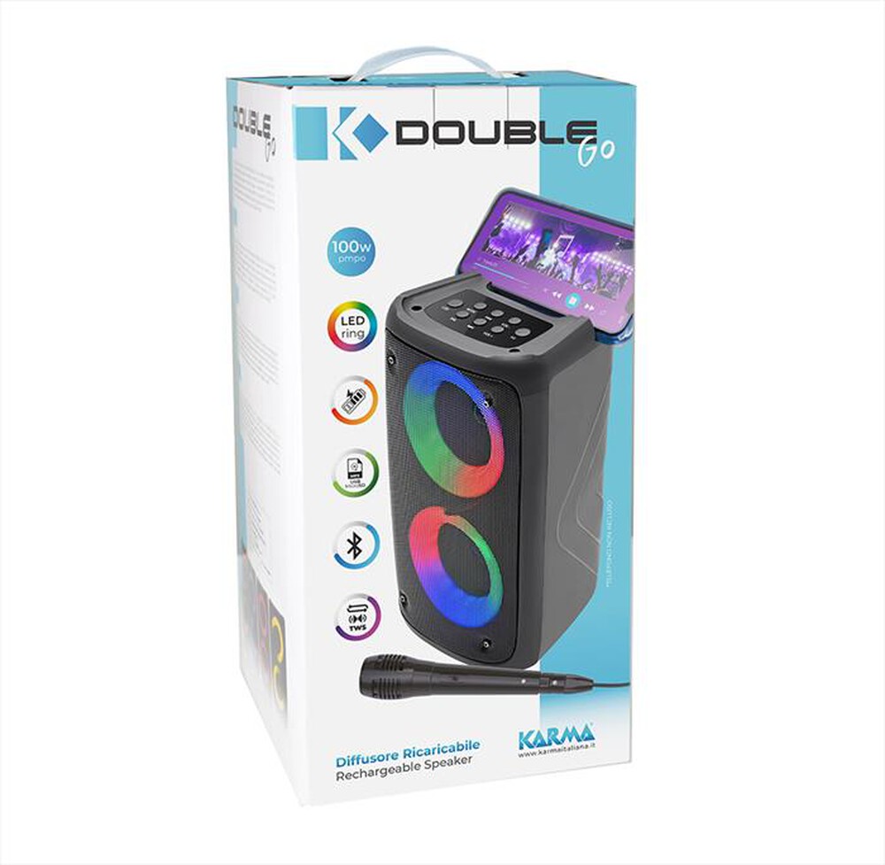 Immagine del prodotto KARMA - Diffusore DOUBLE GO-Nero