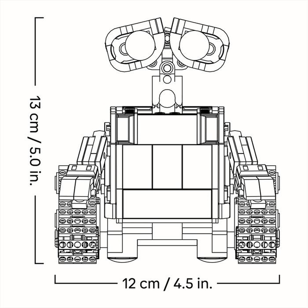 Immagine del prodotto LEGO - DISNEY Pixar WALL-E e EVE 43279