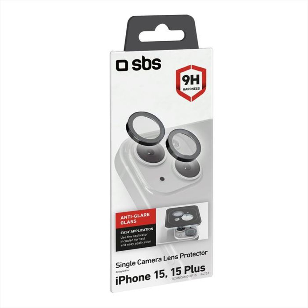 Immagine del prodotto SBS - Camera glass TESINCAMGLIP15 iPhone 15/15 Plus
