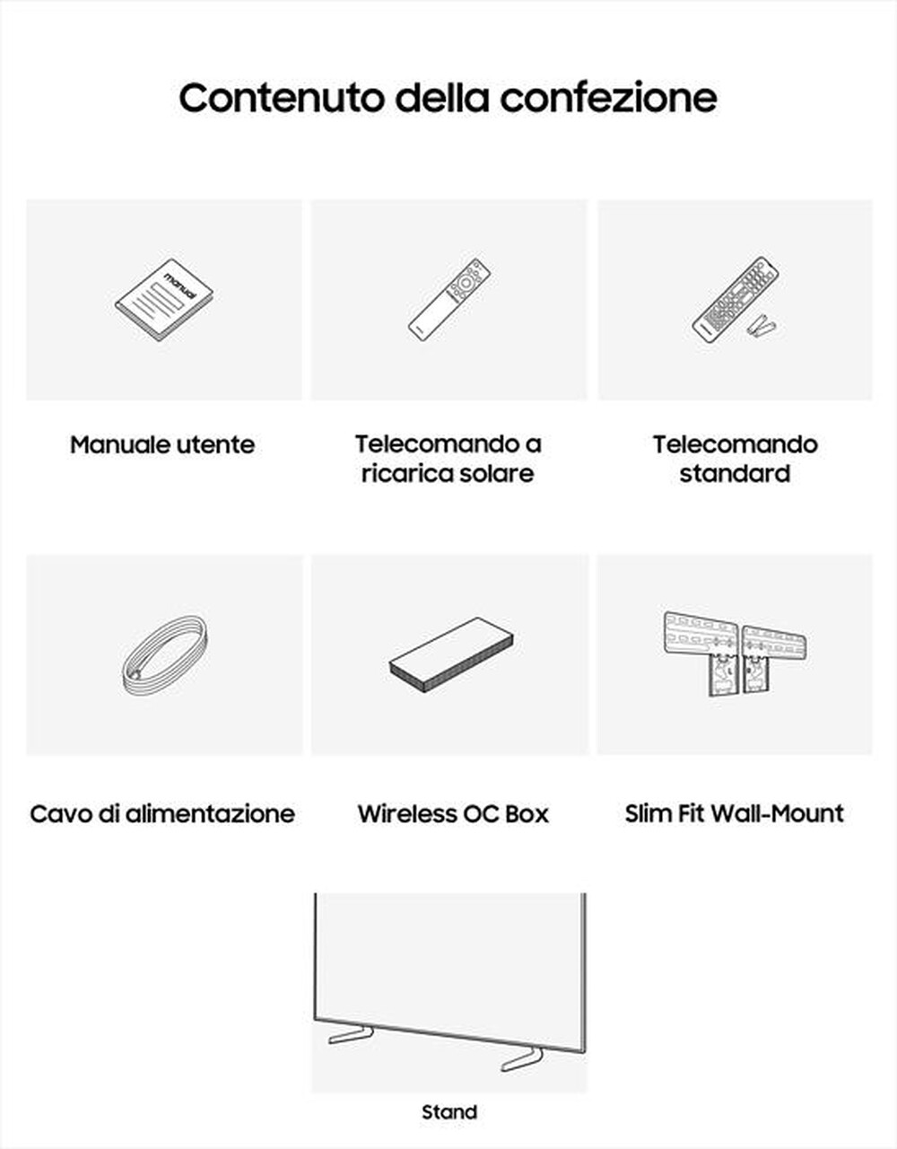 Immagine del prodotto SAMSUNG - Smart TV The Frame Pro QLED AI 75" QE75LS03HWUXZT-Black