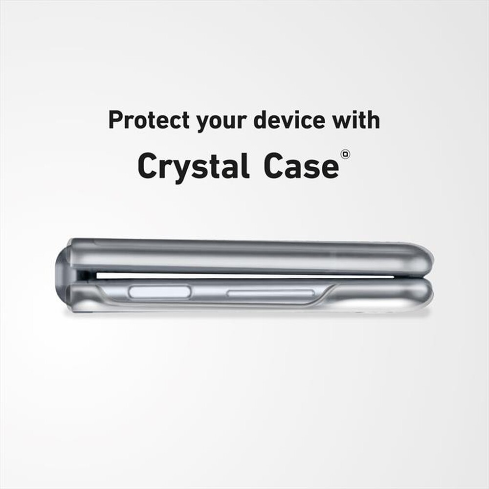 "SBS - Cover Crystal TECOVSAZFLIP4 per Samsung Z Flip 4-Trasparente"