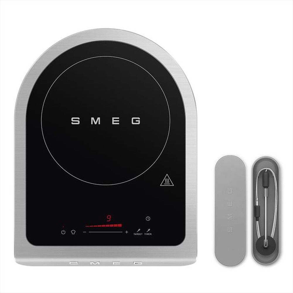 "SMEG - Piastra a induzione portatile PIC01BLMEU-Nero Opaco"