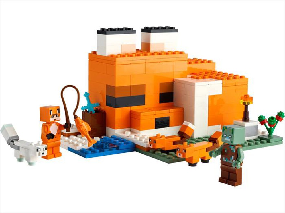 "LEGO - MINECRAFT IL CAPANNO DELLA VOLPE - 21178"