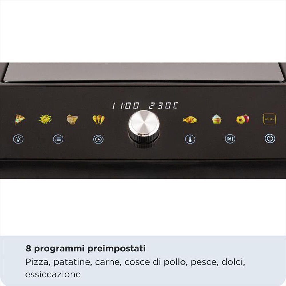 Immagine del prodotto ARIETE - 4649 FRIGGITRICE AD ARIA E FORNO PIZZA-Nero