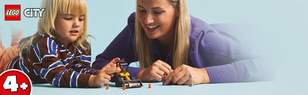 Immagine del prodotto LEGO - CITY GREAT VEHICLES Pala gommata gialla 60450