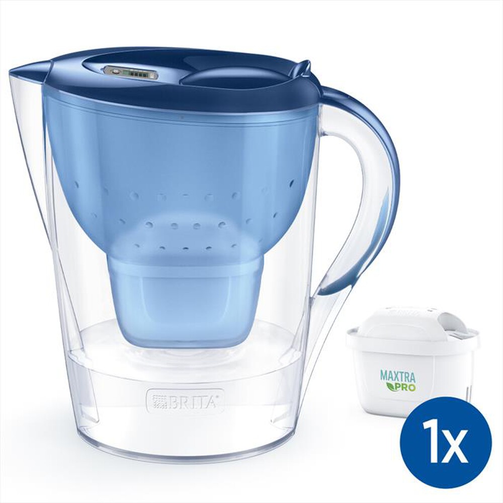 "BRITA - Caraffa filtrante MARELLA XL MXPRO-Blu/trasparente"