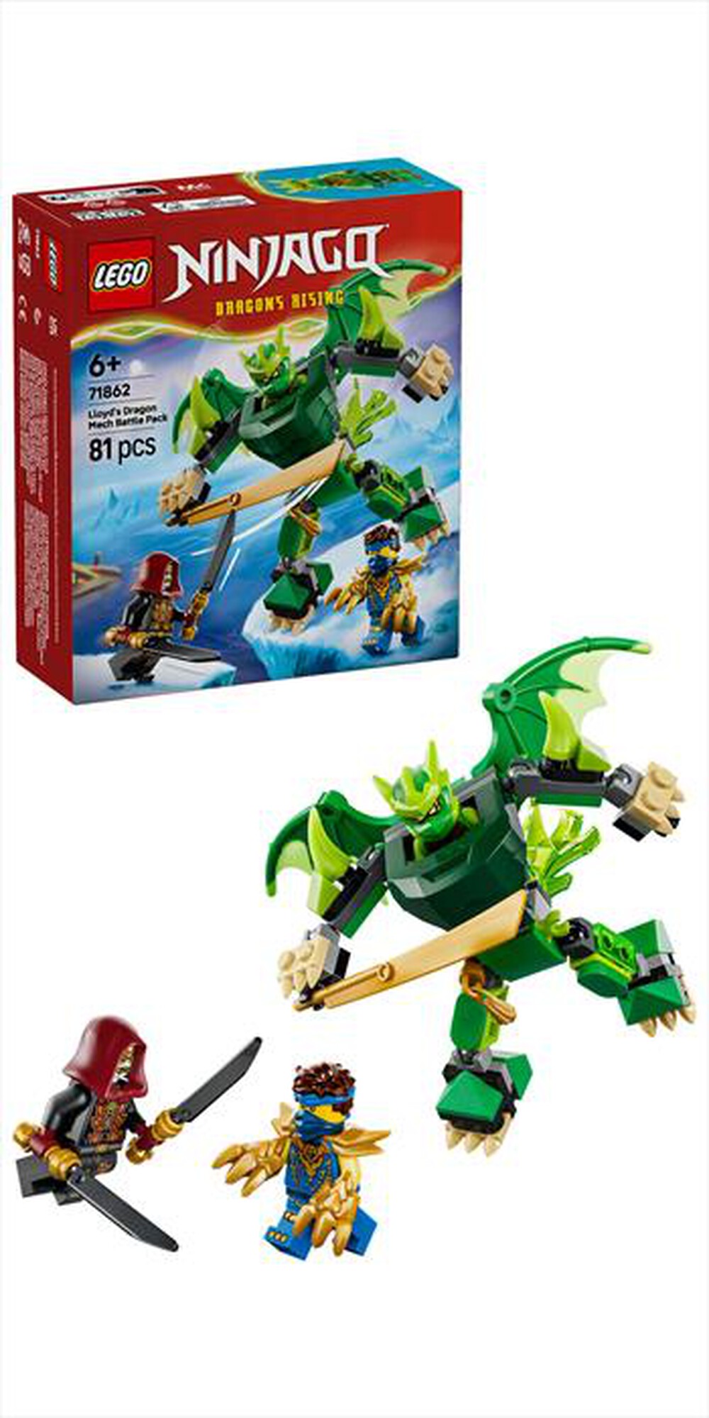Immagine del prodotto LEGO - NINJAGO Battle Pack Mech Drago di Lloyd - 71862