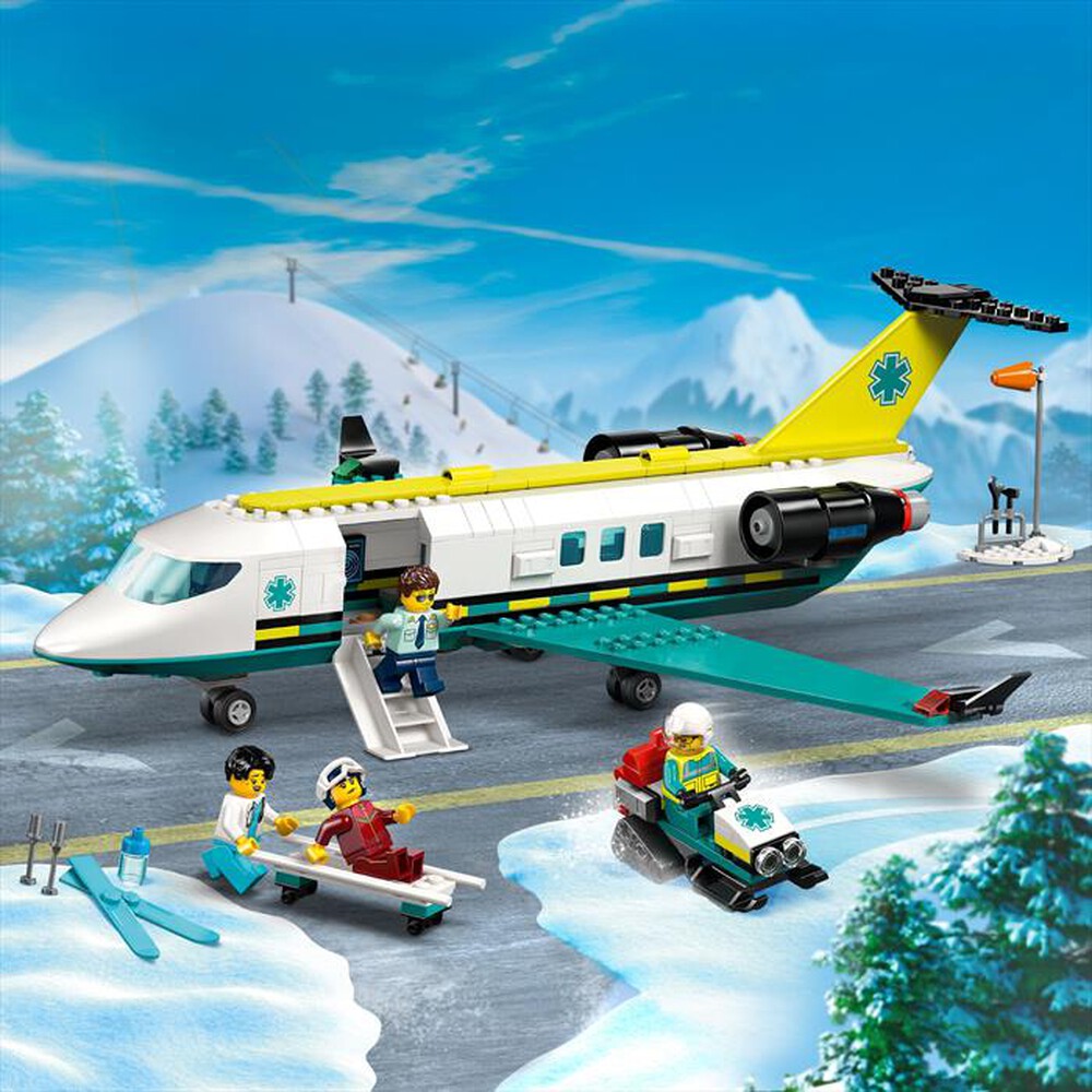 "LEGO - AEREO AMBULANZA DI EMERGENZA-,"