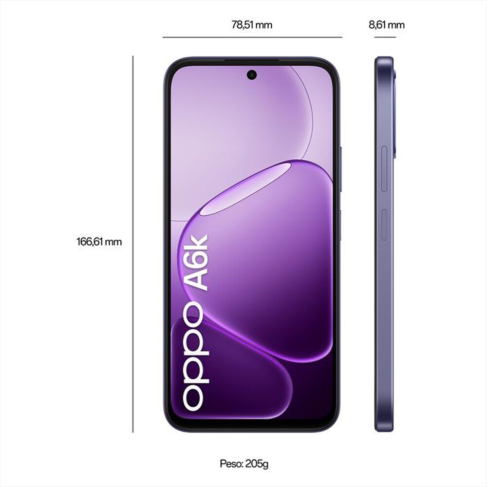 Immagine del prodotto OPPO - Smartphone A6K 4+256-Crystal Black