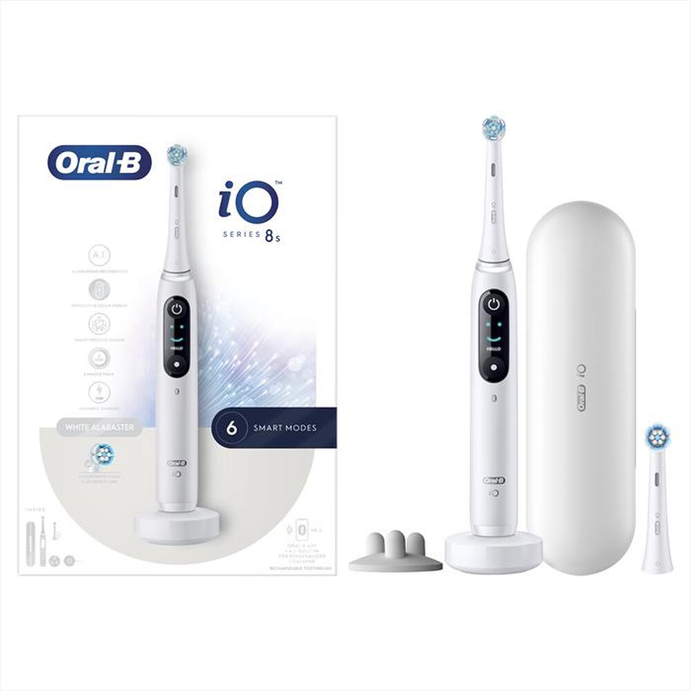 "ORAL-B - Spazzolino elettrico IO 8S-Nero"