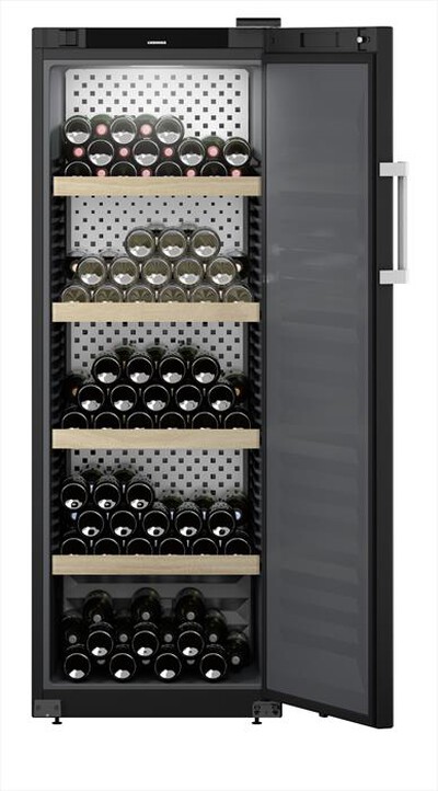 LIEBHERR - Cantinetta WSBLI 5031-20 Classe E 196 bottiglie-Nero / Porta piena