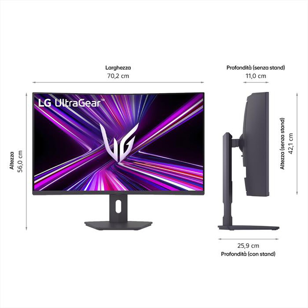 Immagine del prodotto LG - ULTRAGEAR MONITOR GAMING 32" QHD 180HZ 1MS-Black