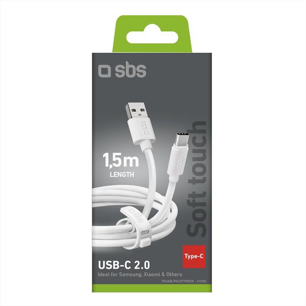 "SBS - TECABLPOLOTYPECW-BIANCO"