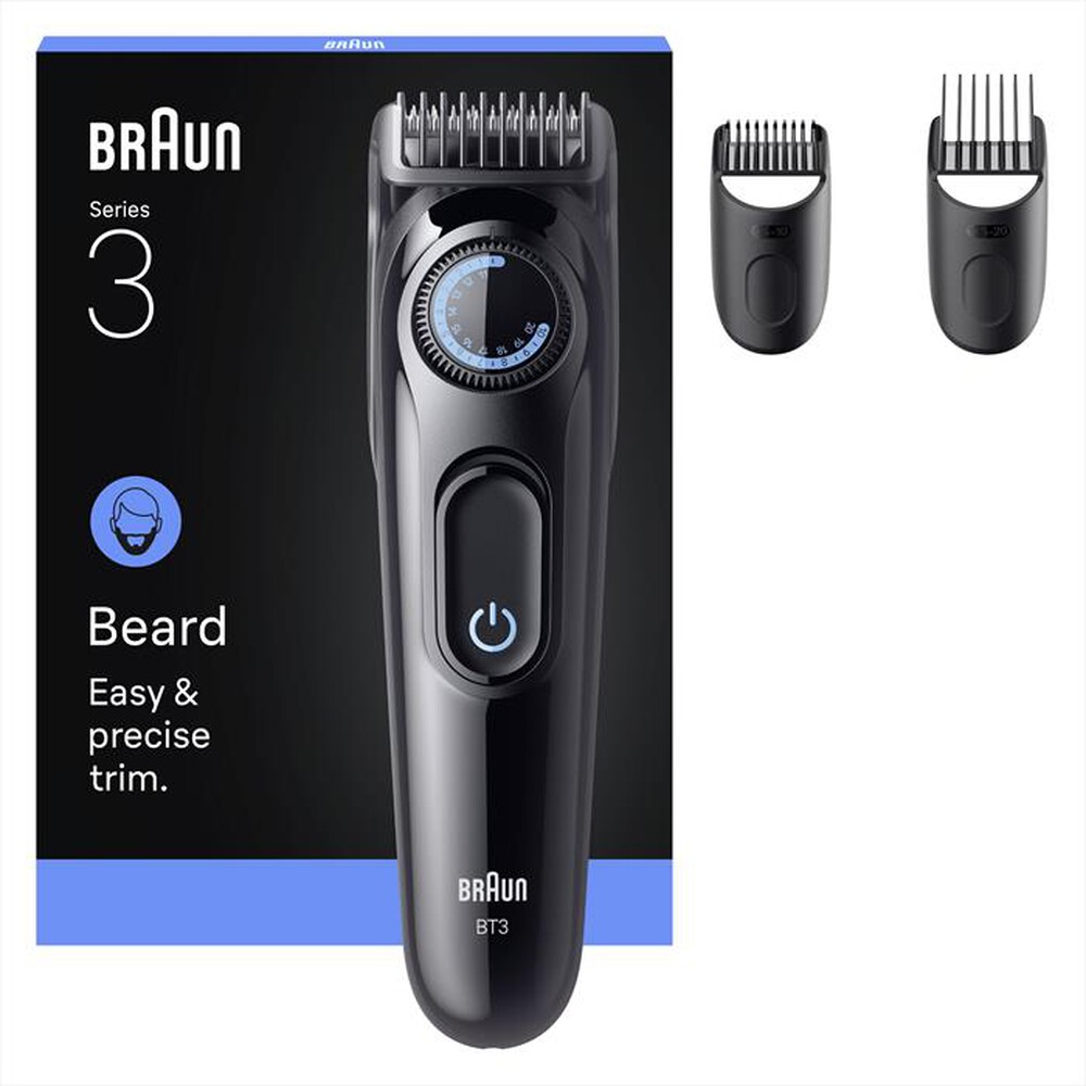 "BRAUN - Regolabarba BT 3520-NERO"