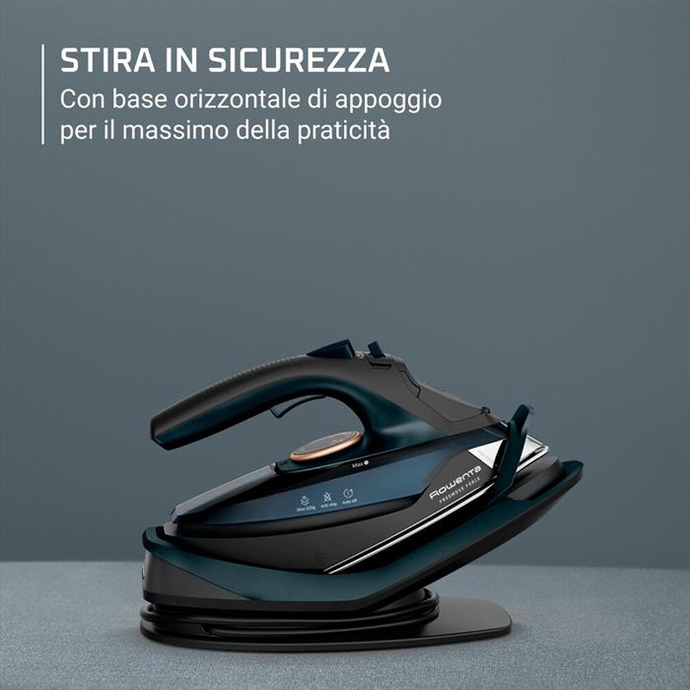 Immagine del prodotto ROWENTA - Ferro da stiro senza filo Freemove Force DE6725D1-Nero/Trust
