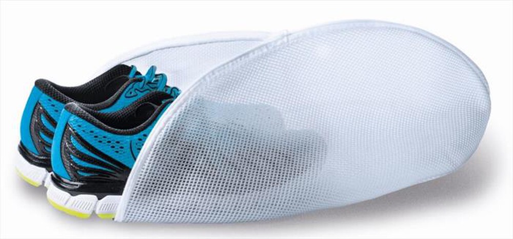 "MELICONI - SALVABUCATO BORSA SCARPE Sacchetto per lavatrice-Tessuto Bianco"