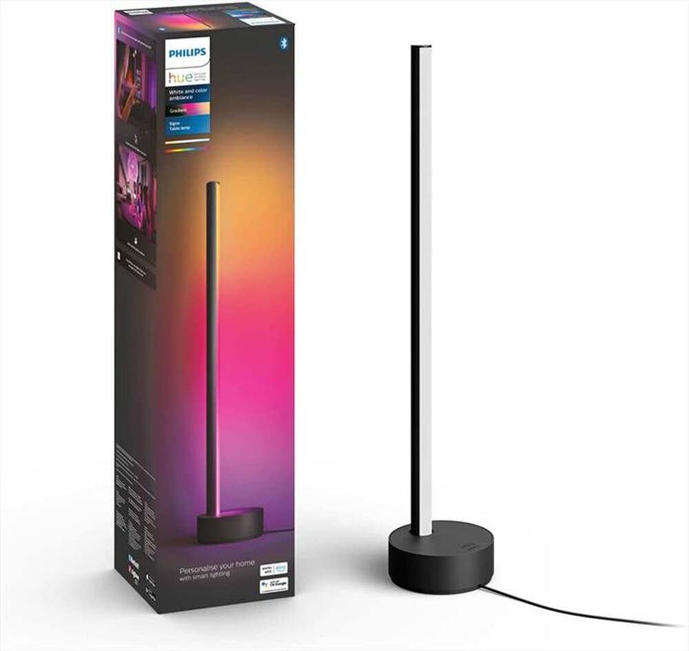 Immagine del prodotto PHILIPS - HUE GRADIENT SIGNE LAMPADA TAVOLO NERA-Multicolore