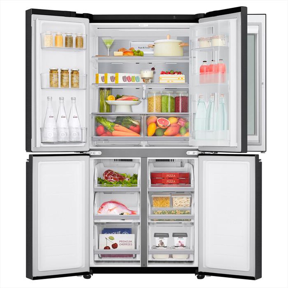 "LG - Frigorifero Multidoor GMQ844MC5E Classe E 530lt-Black"