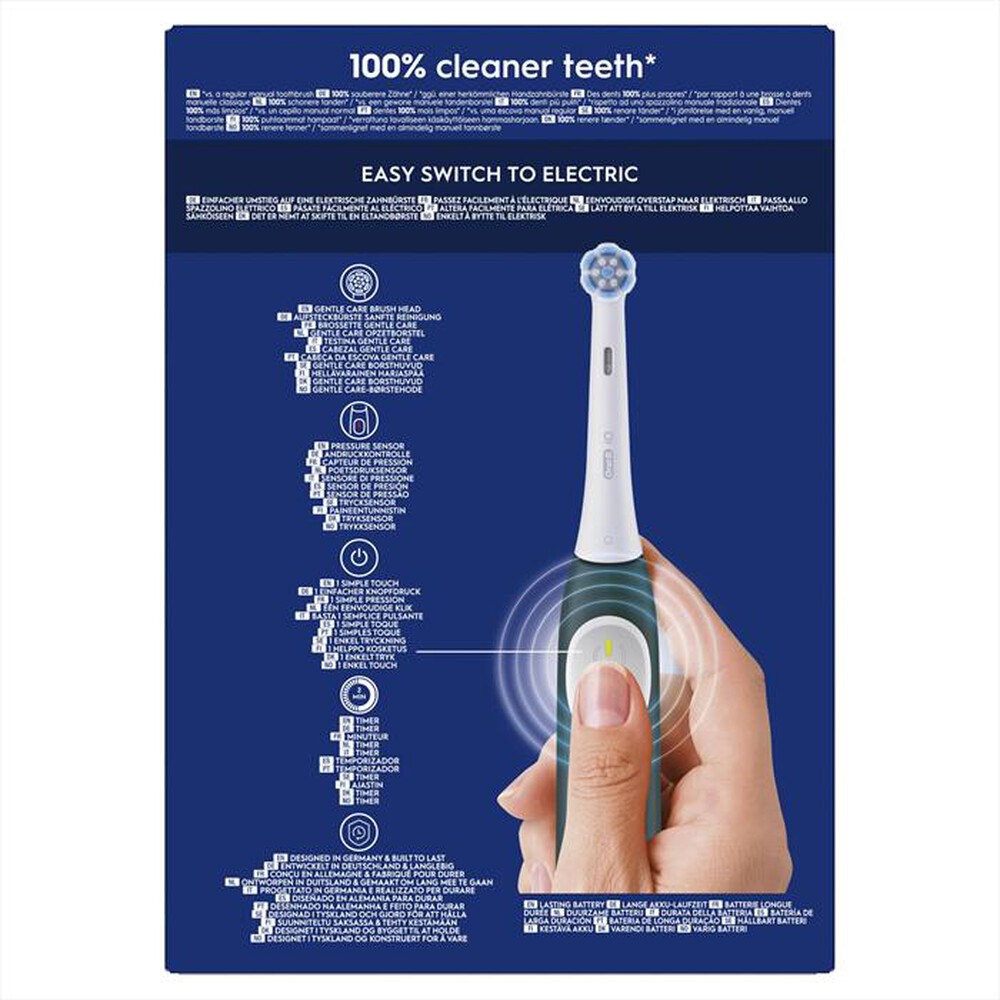 "ORAL-B - Spazzolino elettrico IO2-VERDE FORESTA"
