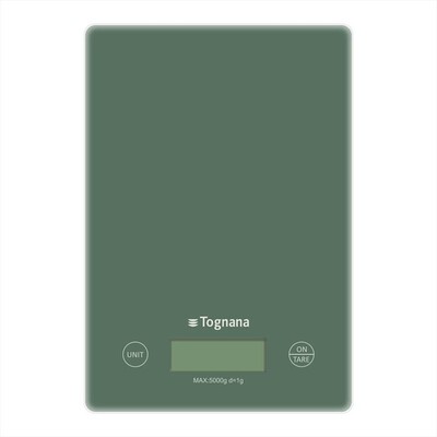 TOGNANA - Bilancia da cucina IRIDEA-Verde salvia