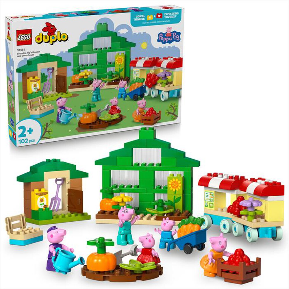 "LEGO - 10461 IL GIARDINO E LA SERRA DI NONNO PIG-,"