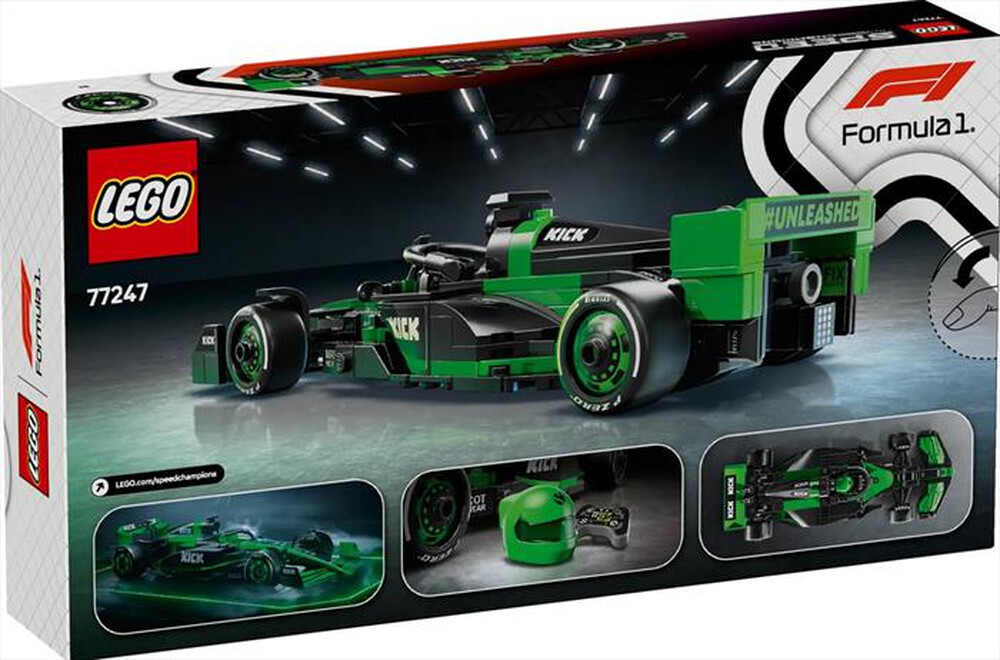 "LEGO - SPEED Auto da corsa KICK Sauber F1 Team C44-77247-Multicolore"