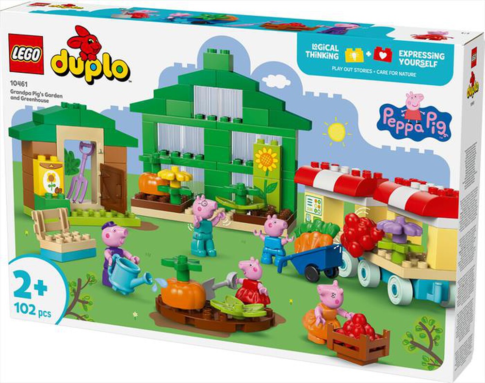 Immagine del prodotto LEGO - DUPLO Il giardino e la serra di Nonno Pig - 10461