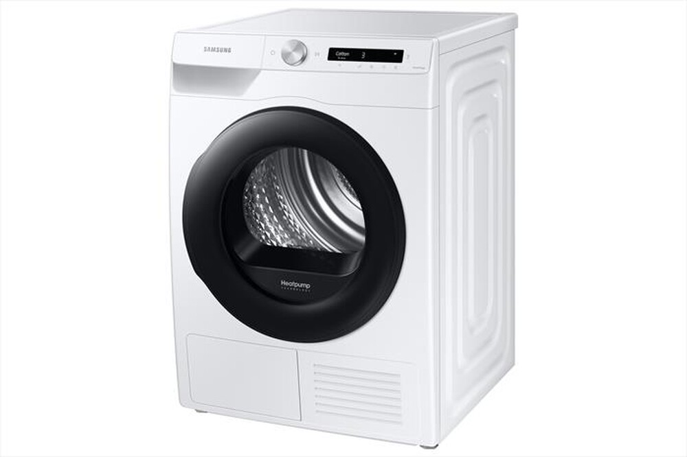 "SAMSUNG - Asciugatrice DV80T5220AW/S3 - 8 Kg - A+++-BIANCO CON OBLO' Shiny Black"