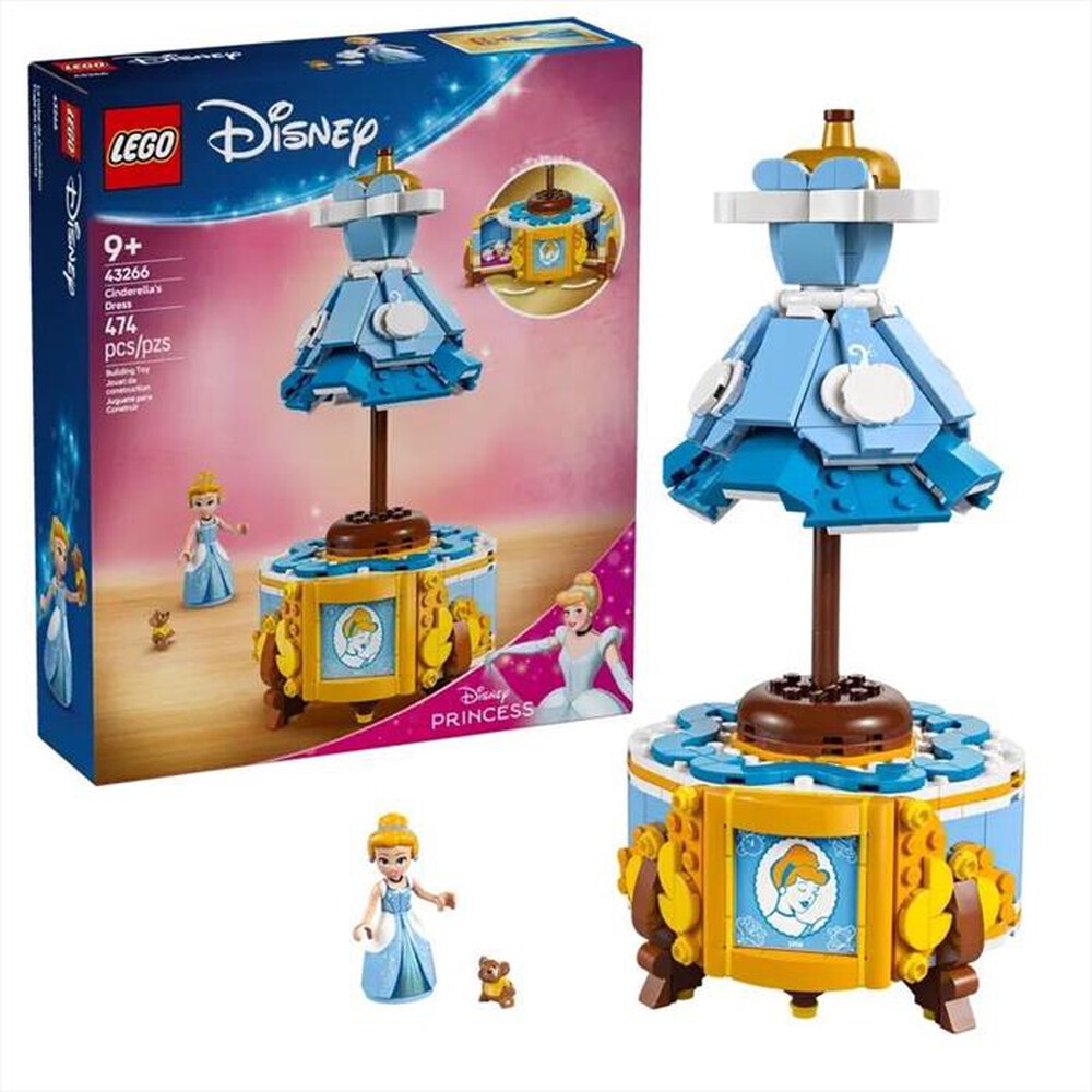 "LEGO - DISNEY Abito di Cenerentola - 43266-Multicolore"