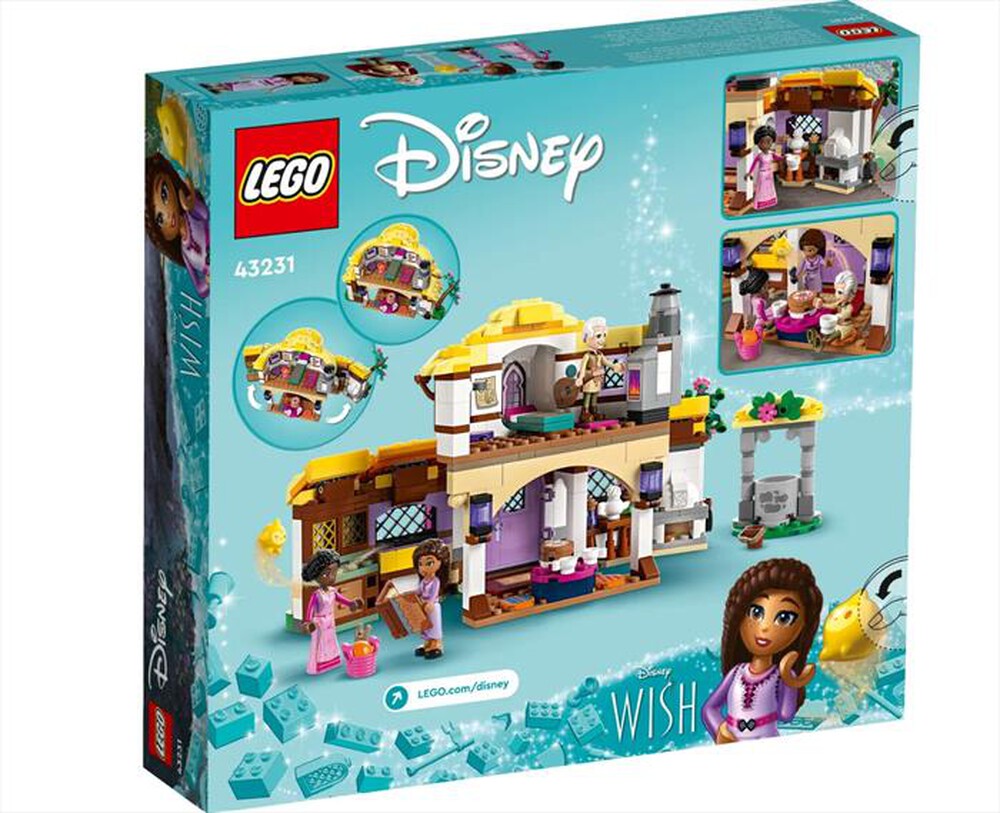 "LEGO - DISNEY Il cottage di Asha - 43231-Multicolore"