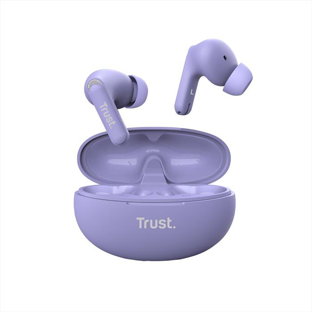 "TRUST - Auricolare bluetooth YAVI ENC-Purple"