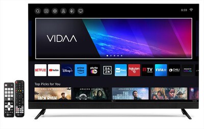 TELESYSTEM - Smart TV LED UHD 4K 43" SONIC FL4K SMV13-BLACK