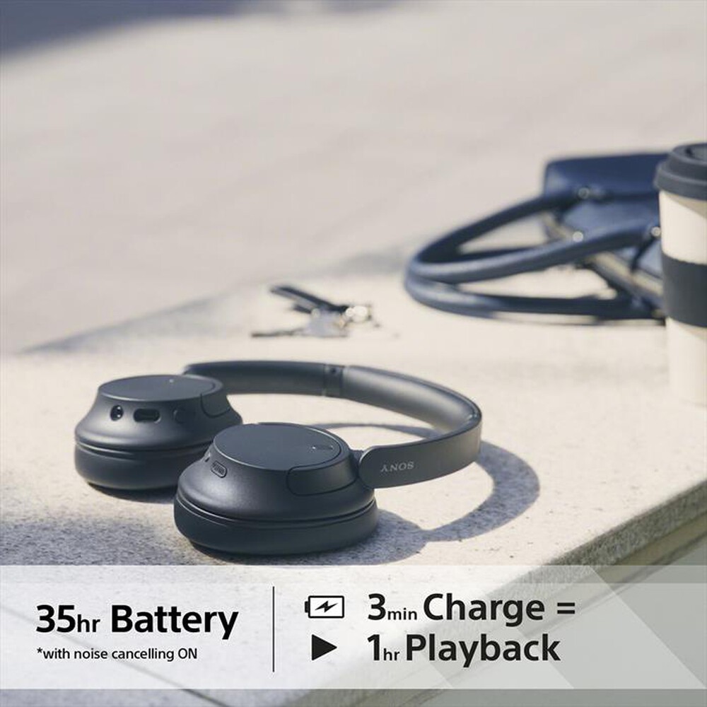 "SONY - Cuffie a padiglione chiuso WHCH720NB.CE7-Nero"