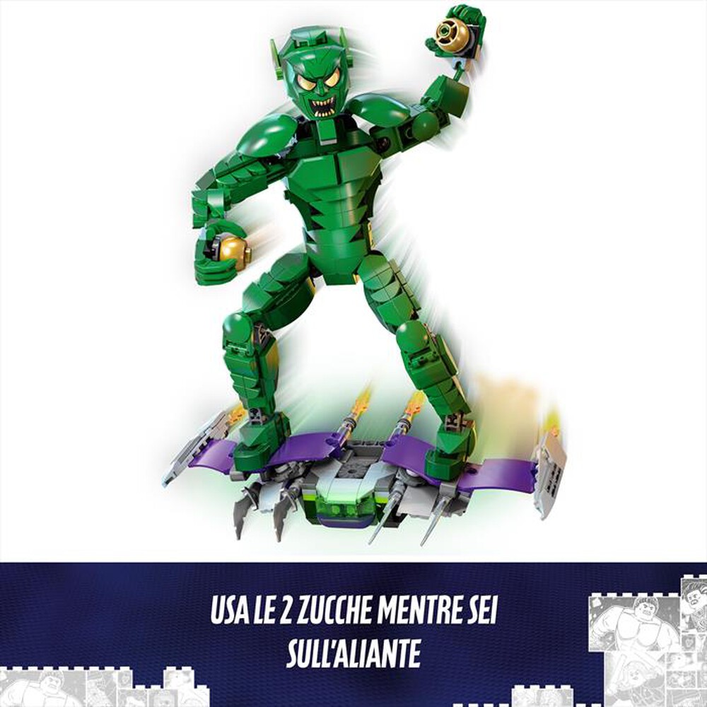 Immagine del prodotto LEGO - SUPER HEROES Personaggio costruibile Goblin 76284