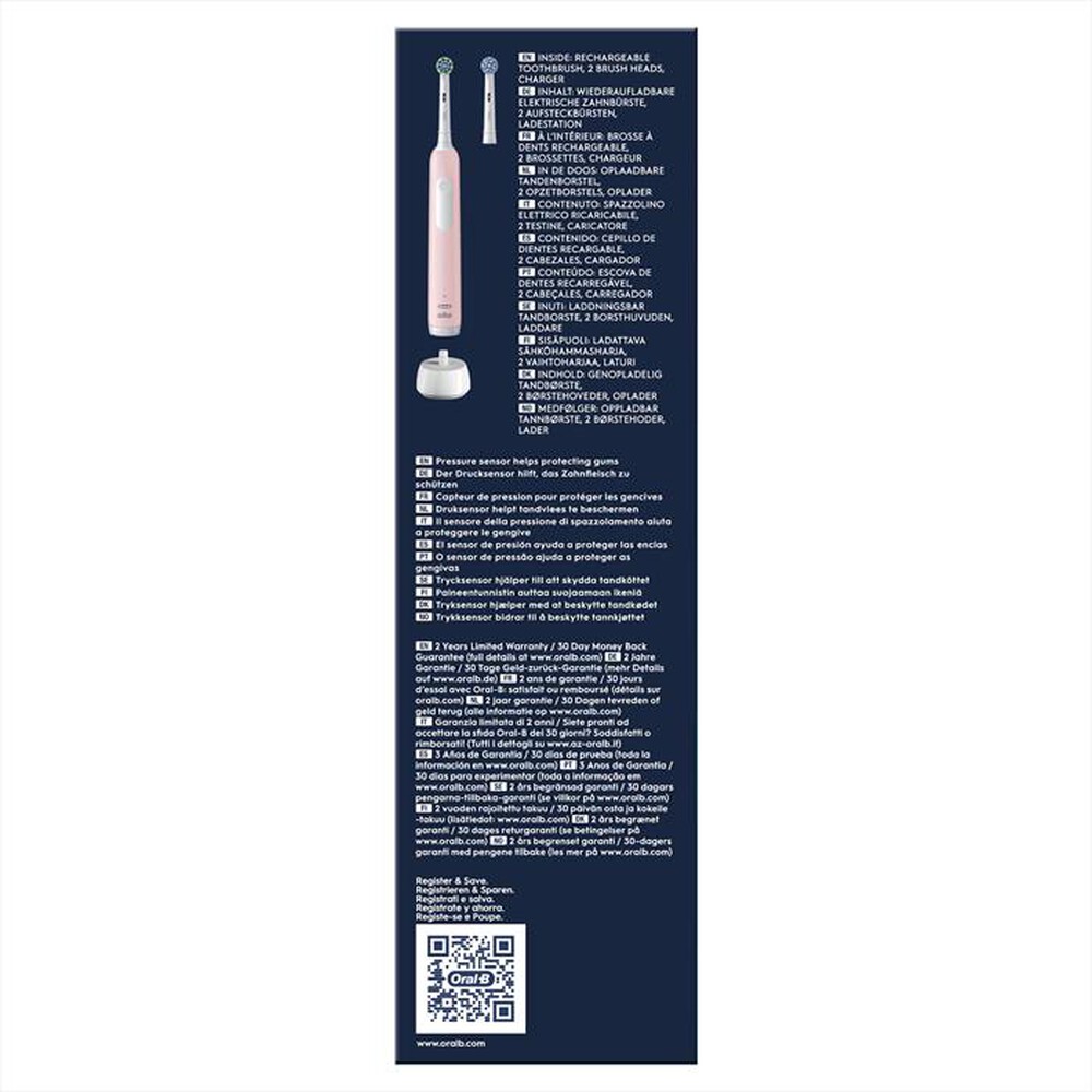 "ORAL-B - Spazzolino elettrico SERIES 1-Rosa"