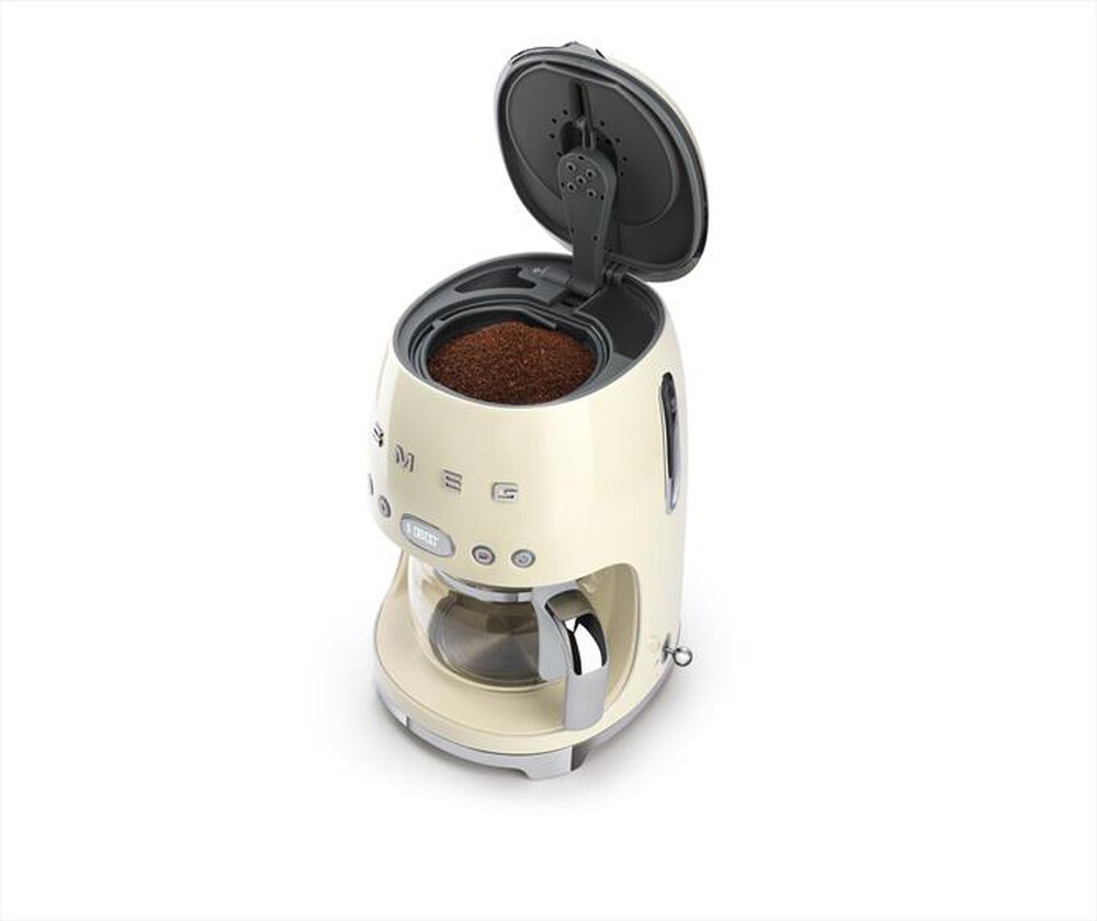 "SMEG - Macchina da Caffè Filtro 50's Style – DCF02CREU-panna"