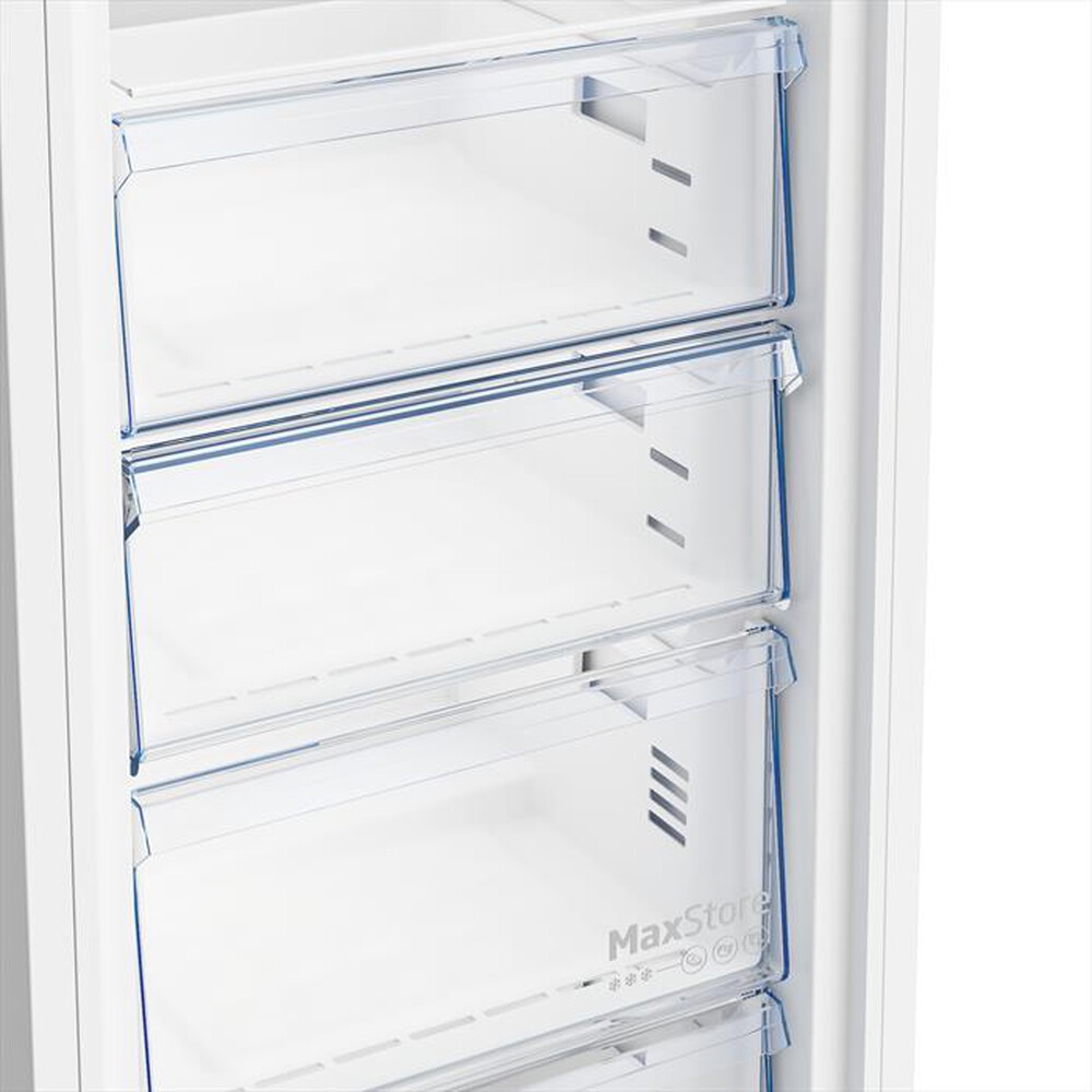 "BEKO - Congelatore verticale B3RFNE294W Classe E 260 lt-Bianco"