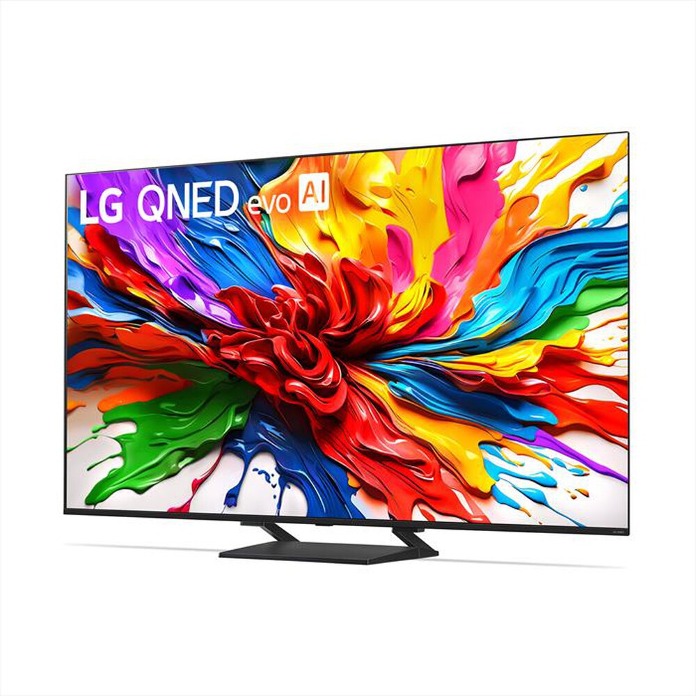 "LG - Smart TV QNED evo 4K 85QNED93A6AQ-Black"