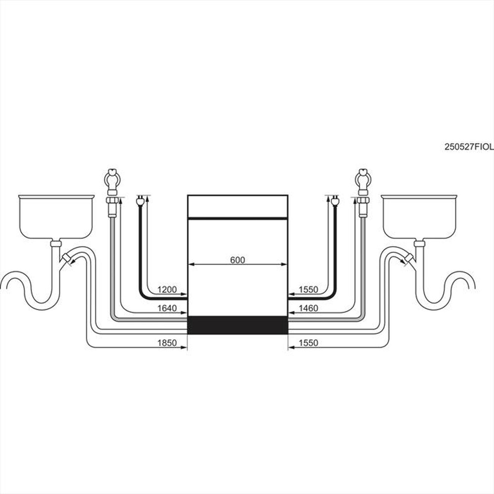Immagine del prodotto ELECTROLUX - Lavastoviglie E82LX220S Classe A 14 coperti-Bianco