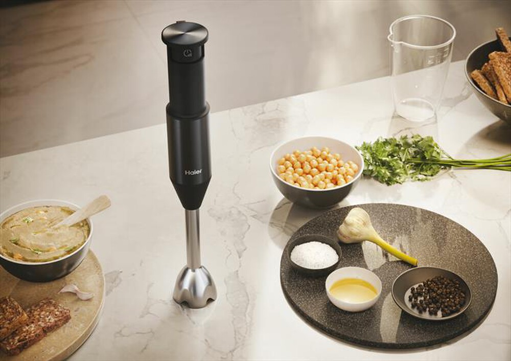 "HAIER - Frullatore ad immersione HHB5B2 011-Nero"