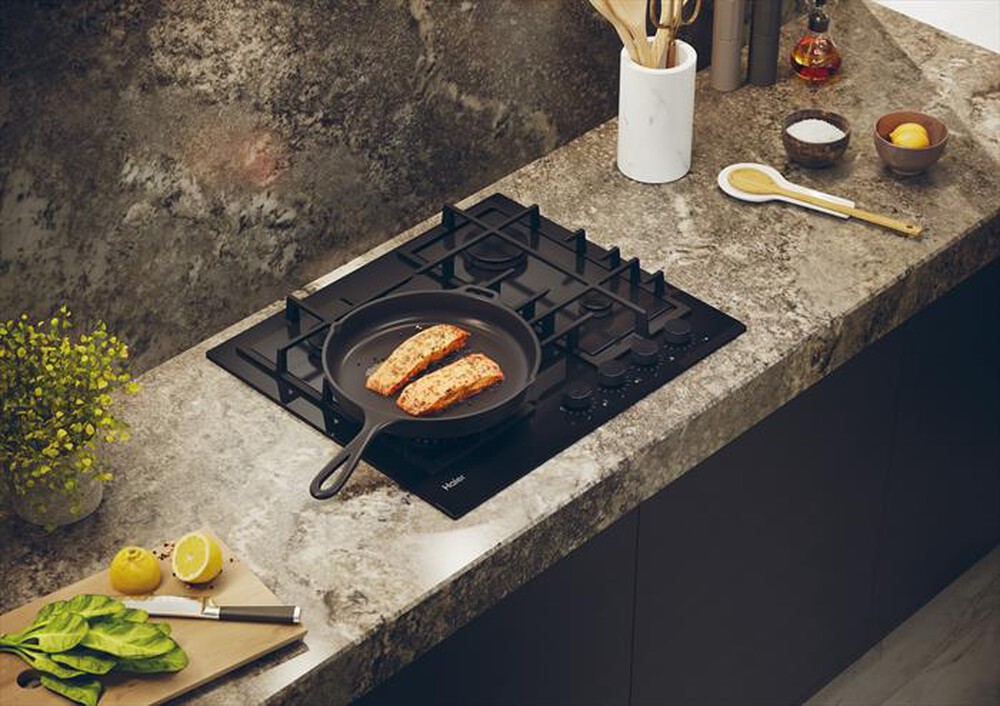 Immagine del prodotto HAIER - Piano cottura a gas HAVG6BF4TB-PB-Nero