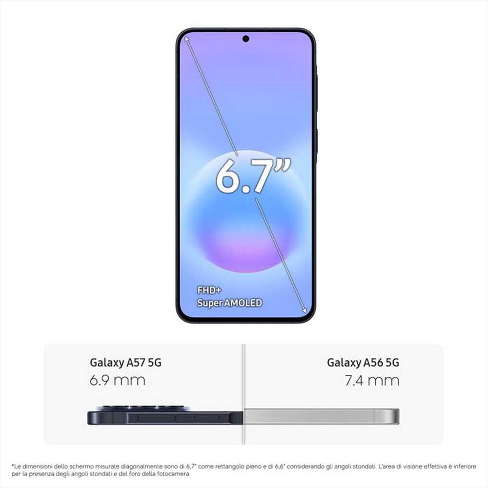 Immagine del prodotto SAMSUNG - Smartphone Galaxy A57 5G 256GB-Awesome Navy